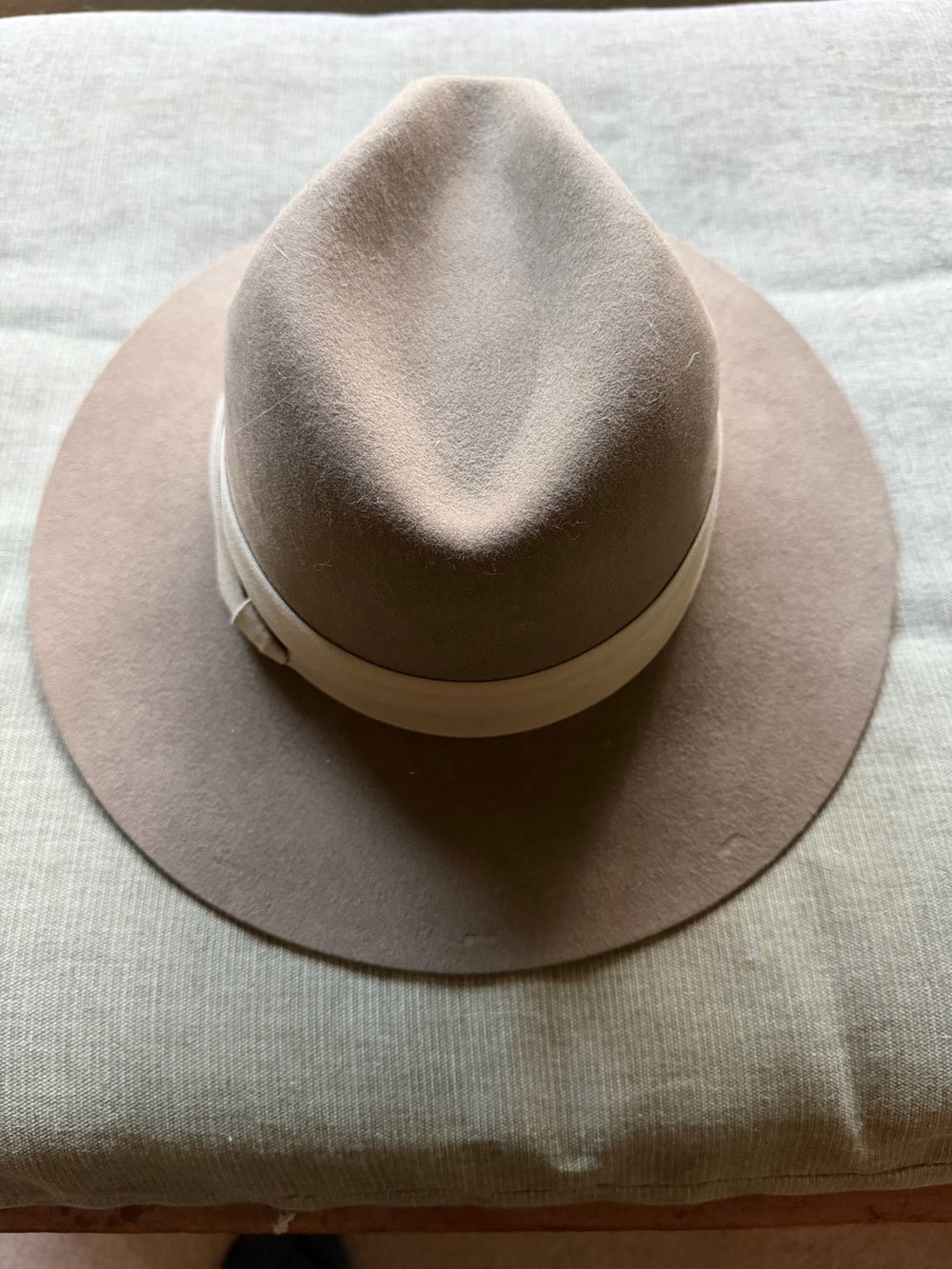 Vintage Orvis Zambezi River Premium Fur Felt Hat Brown - size: medium